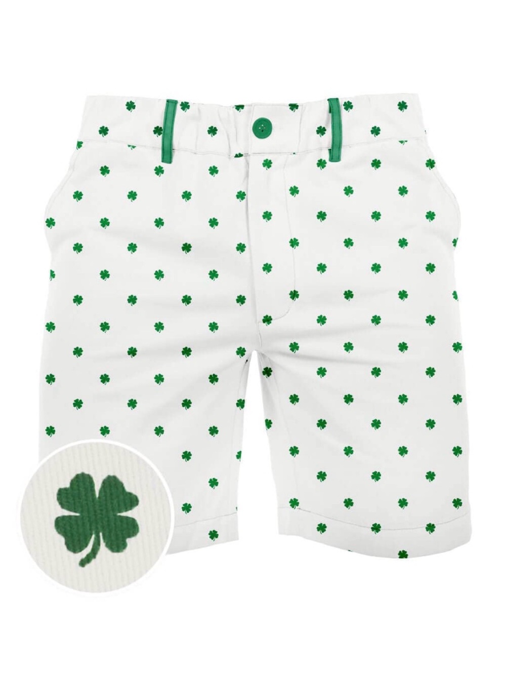Tipsy Elves The Clover Walking Shorts Men’s S Shamrock St Patrick’s NWT